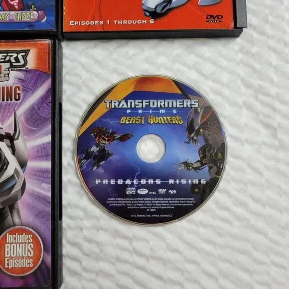 Anime DVDs Animated Stories Lot Gundam Inuyasha Iria Transformers Beast Wars TV - Picture 4 of 16